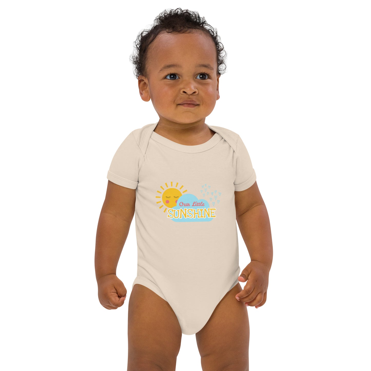 Organic cotton baby bodysuit