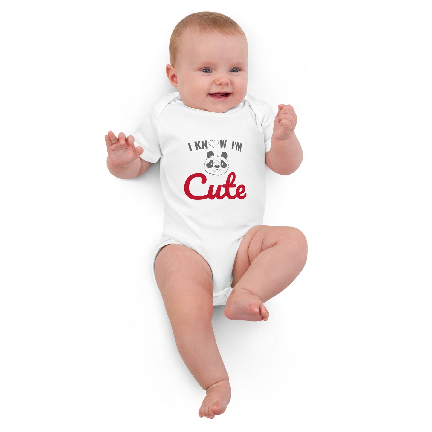 Organic cotton baby bodysuit