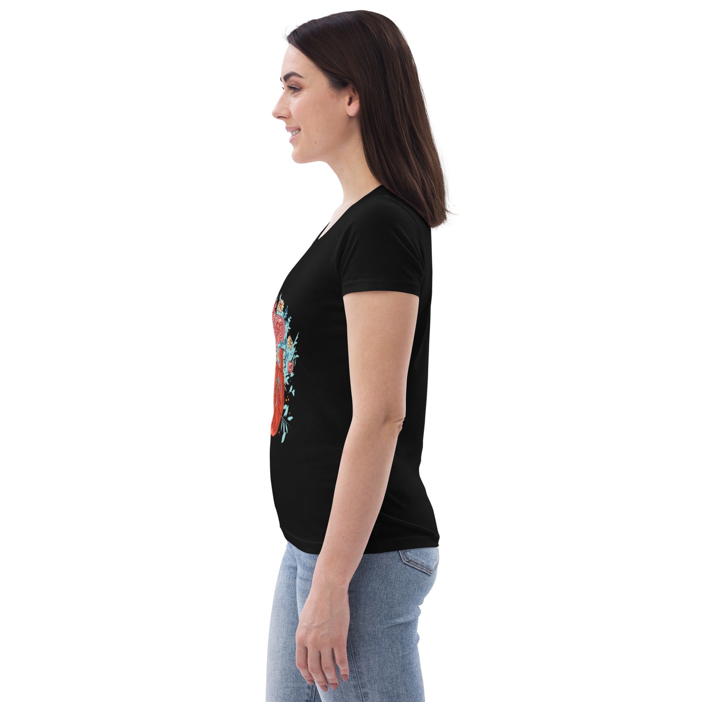 Women's fitted eco tee