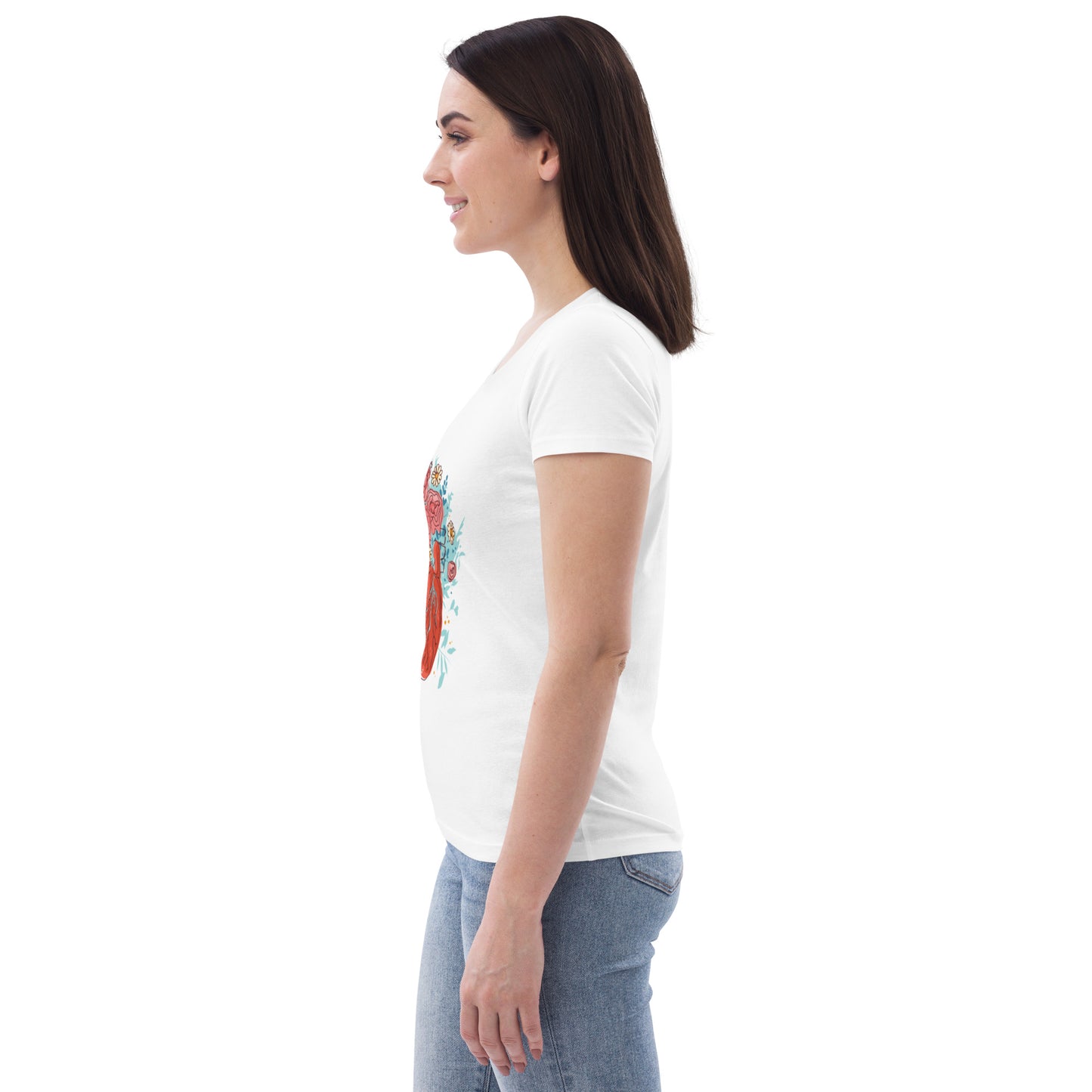 Women's fitted eco tee